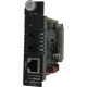 Perle Fast Ethernet Converter Module Unmanaged - 1 x Network (RJ-45) - 1 x ST Ports - Multi-mode - Fast Ethernet - 10/100Base-T, 100Base-BX-D - Internal 05041800