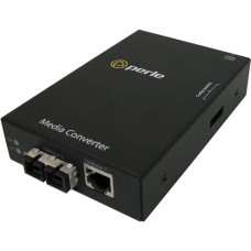 Perle S-100-M2SC2 Fast Ethernet Stand-Alone Media Converter - 1 x Network (RJ-45) - 1 x SC Ports - 10/100Base-TX, 100Base-FX - Wall Mountable, Rack-mountable, Rail-mountable, External - REACH, RoHS, WEEE Compliance 05050214