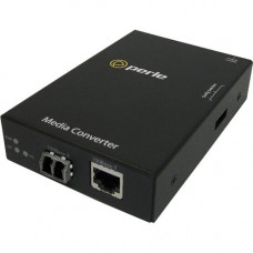 Perle S-100-M2LC2 Fast Ethernet Stand-Alone Media Converter - 1 x Network (RJ-45) - 1 x LC Ports - DuplexLC Port - 10/100Base-TX, 100Base-FX - External, Rack-mountable, Wall Mountable, Rail-mountable - REACH, RoHS, WEEE Compliance 05050224