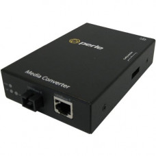 Perle S-1000-S1SC40U Media Converter - 1 x Network (RJ-45) - 1 x SC Ports - 10/100/1000Base-T, 1000Base-BX - Rail-mountable, Rack-mountable, Wall Mountable - REACH, RoHS, WEEE Compliance 05050834