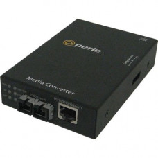 Perle S-1110-S2SC160 Media Converter - 1 x Network (RJ-45) - 1 x ST Ports - 1000Base-ZX, 10/100/1000Base-T - Rail-mountable, Rack-mountable, Wall Mountable - REACH, RoHS, WEEE Compliance 05050914