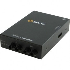 Perle S-100MM-S2ST40 Media Converter - 2 x ST Ports - 100Base-FX, 100Base-EX - Rail-mountable, Wall Mountable, Rack-mountable - REACH, RoHS, WEEE Compliance 05060074