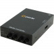 Perle S-1000MM-S2ST120 Media Converter - 2 x ST Ports - 1000Base-SX, 1000Base-ZX - Rail-mountable, Rack-mountable, Wall Mountable - REACH, RoHS, WEEE Compliance 05060334