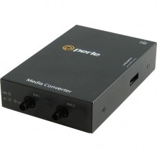 Perle C-100MM-S1ST20D Transciver/Media Converter - 2 x ST Ports - Duplex, SimplexST Port - Multi-mode, Single-mode - Fast Ethernet - 100Base-FX, 100Base-BX - Internal 05061600