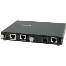 Perle SMI-1000-S2LC160 Gigabit Ethernet Media Converter - 2 x Network (RJ-45) - 1 x LC Ports - DuplexLC Port - Management Port - 1000Base-T, 1000Base-ZX - Wall Mountable, Rail-mountable, Rack-mountable - REACH, RoHS, WEEE Compliance 05070204