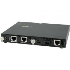 Perle SMI-1000-S1SC20U Gigabit Ethernet Media Converter - 2 x Network (RJ-45) - 1 x SC Ports - Management Port - 1000Base-T, 1000Base-BX - Rail-mountable, Rack-mountable, Wall Mountable - REACH, RoHS, WEEE Compliance 05070214