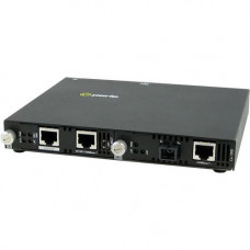 Perle SMI-1000-S1SC120D Media Converter - 2 x Network (RJ-45) - 1 x SC Ports - Management Port - 10/100/1000Base-T, 1000Base-BX - Rail-mountable, Rack-mountable, Wall Mountable - REACH, RoHS, WEEE Compliance 05070284