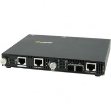 Perle SMI-1110-S2SC120 Gigabit Ethernet Media Converter - 2 x Network (RJ-45) - 1 x SC Ports - Management Port - 1000Base-T, 1000Base-ZX - Rail-mountable, Rack-mountable, Wall Mountable - REACH, RoHS, WEEE Compliance 05070724