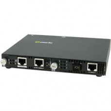 Perle SMI-110-S1SC40D Fast Ethernet Media Converter - 2 x Network (RJ-45) - 1 x SC Ports - Management Port - 100Base-TX, 100Base-BX - Rack-mountable, Wall Mountable, Rail-mountable - REACH, RoHS, WEEE Compliance 05071084