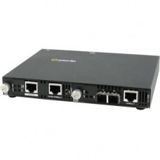 Perle SMI-1000-M1SC05D - Gigabit Ethernet IP Managed Media Converter - 1 x Network (RJ-45) - 1 x SC Ports - Management Port - 10/100/1000Base-T, 1000Base-BX - Rail-mountable, Wall Mountable, Rack-mountable, Desktop 05071244