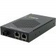 Perle S-1110DHP-SC80D Transceiver/Media Converter - 2 x Network (RJ-45) - 1 x SC Ports - SimplexSC Port - Single-mode - Gigabit Ethernet - 1000Base-BX, 10/100/1000Base-T - Rack-mountable, Rail-mountable, Wall Mountable, Standalone 05079874
