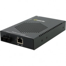 Perle S-1110DHP-SC10D-XT Transceiver/Media Converter - 2 x Network (RJ-45) - 1 x SC Ports - SimplexSC Port - Single-mode - Gigabit Ethernet - 1000Base-BX, 10/100/1000Base-T - Rack-mountable, Rail-mountable, Wall Mountable, Standalone 05079990