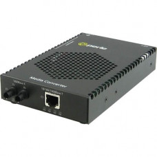 Perle S-1110PP-S2ST40 Media Converter - 1x PoE+ (RJ-45) Ports - 1 x ST Ports - 1000Base-EX, 10/100/1000Base-T - Rail-mountable, Rack-mountable, Wall Mountable - REACH, RoHS, WEEE Compliance 05081074