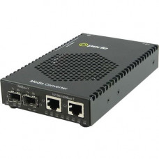 Perle 10/100/1000 PoE Media Converter - 2 x Network (RJ-45) - 1 x SC Ports - 1000Base-BX, 10/100/1000Base-T - Rail-mountable, Rack-mountable 05083274