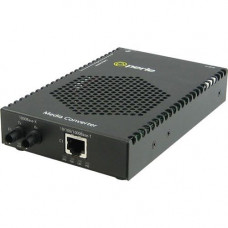 Perle S-1110P-S2ST10-XT - 10/100/1000 Industrial Temperature PoE Media Converter - 1x PoE (RJ-45) Ports - 1 x ST Ports - Multi-mode, Single-mode - 10/100/1000Base-T, 1000Base-LX/LH - Desktop, Rail-mountable, Rack-mountable, Wall Mountable - RoHS, WEEE Com