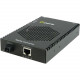 Perle S-1110P-S1SC10D-XT Media Converter - 1 x Network (RJ-45) - 1 x SC Ports - Single-mode - 10/100/1000Base-T, 1000Base-BX-D - Rail-mountable, Rack-mountable, Wall Mountable, Desktop - REACH, RoHS, WEEE Compliance 05090550