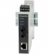 Perle SR-100-ST2-XT Transceiver/Media Converter - 1 x Network (RJ-45) - 2 x ST Ports - DuplexST Port - Multi-mode - Fast Ethernet - 100Base-TX, 100Base-FX - Rail-mountable 05091210