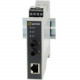 Perle SR-1000-ST10-XT Transceiver/Media Converter - 1 x Network (RJ-45) - 2 x ST Ports - DuplexST Port - Single-mode - Gigabit Ethernet - 10/100/1000Base-T, 1000Base-LX/LH - Rail-mountable 05091590