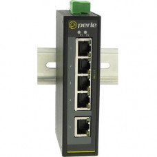 Perle IDS-105F - Industrial Ethernet Switch - 5 Ports - 2 Layer Supported - Rail-mountable - 5 Year Limited Warranty - REACH, RoHS, WEEE Compliance 07010000