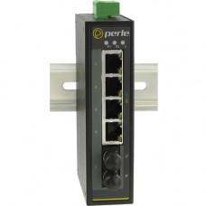 Perle IDS-105F Industrial Ethernet Switch - 5 Ports - 2 Layer Supported - Rail-mountable, Wall Mountable, Panel-mountable - 5 Year Limited Warranty - REACH, RoHS, WEEE Compliance 07010080