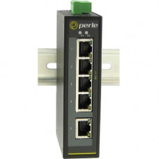 Perle IDS-105F-XT - Industrial Ethernet Switch - 5 Ports - 2 Layer Supported - Rail-mountable, Wall Mountable, Panel-mountable - 5 Year Limited Warranty - REACH, RoHS, WEEE Compliance 07010190