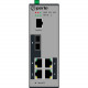 Perle IDS-205F-CSD40-XT - Industrial Managed Ethernet Switch - 5 Ports - Manageable - 2 Layer Supported - Twisted Pair, Optical Fiber - Panel-mountable, Wall Mountable, Rail-mountable, Rack-mountable - 5 Year Limited Warranty 07012290