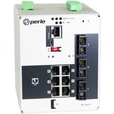 Perle IDS-509F3PP6-C2SD40-SD80 - Industrial Managed Power Over Ethernet Switch - 9 Ports - Manageable - 2 Layer Supported - Modular - Twisted Pair, Optical Fiber - DIN Rail Mountable, Rack-mountable, Panel-mountable, Wall Mountable - 5 Year Limited Warran