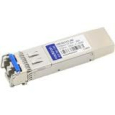 AddOn Calix 100-01512 Compatible TAA Compliant 10GBase-LR SFP+ Transceiver (SMF, 1310nm, 10km, LC, DOM, Rugged) - 100% compatible and guaranteed to work - TAA Compliance 100-01512-AO