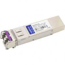 AddOn Calix SFP+ Module - For Data Networking, Optical Network - 1 LC 10GBase-CWDM Network - Optical Fiber Single-mode - 10 Gigabit Ethernet - 10GBase-CWDM - Hot-swappable - TAA Compliant - TAA Compliance 100-03929-AO