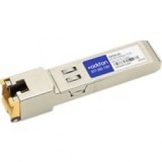 AddOn Brocade Compatible TAA Compliant 10GBase-TX SFP+ Transceiver (Copper, 30m, RJ-45) - 100% compatible and guaranteed to work - TAA Compliance 10G-SFPP-T-AO