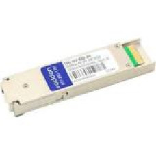 AddOn Brocade Compatible TAA Compliant 10GBase-BX XFP Transceiver (SMF, 1330nmTx/1270nmRx, 10km, LC, DOM) - 100% compatible and guaranteed to work - TAA Compliance 10G-XFP-BXD-AO