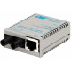 Omnitron Systems miConverter/S 10/100 Ethernet Fiber Media Converter RJ45 ST Single-Mode 30km - 1 x 10/100BASE-T, 1 x 100BASE-LX, USB/US AC Powered, Lifetime Warranty - RoHS, WEEE Compliance 1601-1-1