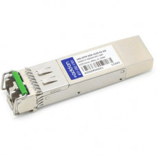 AddOn Brocade SFP+ Module - For Data Networking, Optical Network - 1 LC Fiber Channel Network - Optical Fiber - Single-mode - 16 Gigabit Ethernet - Fiber Channel, 16GBase-DWDM - Hot-swappable - TAA Compliant - TAA Compliance 16G-SFPP-ERD-1529-55-AO