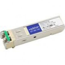 AddOn Alcatel-Lucent 3FE25775AA Compatible TAA Compliant 1000Base-EX SFP Transceiver (SMF, 1310nm, 40km, LC, DOM) - 100% compatible and guaranteed to work - TAA Compliance 3FE25775AA-AO