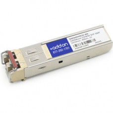 AddOn Alcatel-Lucent SFP (mini-GBIC) Module - For Data Networking, Optical Network - 1 LC 1000Base-CWDM Network - Optical Fiber Single-mode - Gigabit Ethernet - 1000Base-CWDM - Hot-swappable - TAA Compliant - TAA Compliance 3HE04939CH-AO