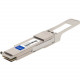 AddOn QSFP28 Module - For Optical Network, Data Networking - 1 LC 100GBase-ZR4 Network - Optical Fiber - Single-mode - 100 Gigabit Ethernet - 100GBase-ZR4 - Hot-swappable - TAA Compliant - TAA Compliance QSFP28-100GB-ZR4-AO