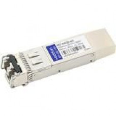 AddOn Dell 407-BBQD Compatible TAA Compliant 10GBase-SR SFP+ Transceiver (MMF, 850nm, 300m, LC, DOM) - 100% compatible and guaranteed to work - TAA Compliance 407-BBQD-AO