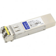 AddOn Dell SFP+ Module - For Data Networking, Optical Network - 1 LC 10GBase-ZR Network - Optical Fiber Single-mode - 10 Gigabit Ethernet - 10GBase-ZR - Hot-swappable - TAA Compliant - TAA Compliance 407-BBRK-AO