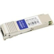 AddOn Enterasys 40GB-SR4-QSFP Compatible TAA Compliant 40GBase-SR4 QSFP+ Transceiver (MMF, 850nm, 150m, MPO, DOM) - 100% compatible and guaranteed to work - TAA Compliance 40GB-SR4-QSFP-AO