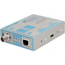Omnitron Systems FlexPoint 10T/2 Media Converter - 1 x RJ-45 , 1 x BNC - 10Base-T, 10Base-2 - Wall-mountable 4320-0