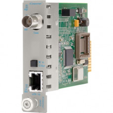 Omnitron Systems iConverter 8340-0 Ethernet Media Converter - 1 x RJ-45 , 1 x BNC - 10Base-T, 10Base-2 8340-0