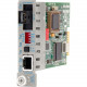 Omnitron Systems iConverter 10/100 Ethernet Single-Fiber Media Converter RJ45 SC Single-Mode BiDi 20km Module - 1 x 10/100BASE-TX; 1 x 100BASE-BX-D (1550/1310); Internal Module; Lifetime Warranty - RoHS, WEEE Compliance 8391-1