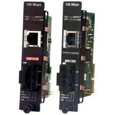B&B Electronics Mfg. Co IMC iMcV-LIM 850-15617 Fast Ethernet Media Converter - 1 x Network (RJ-45) - 1 x ST Ports - 10/100Base-TX, 100Base-FX - Internal - RoHS Compliance 850-15617
