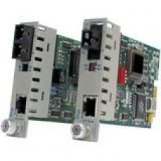 Omnitron Systems iConverter Gx UTP to Fiber Media Converter - 1 x RJ-45 , 1 x SC Duplex - 1000Base-T, 1000Base-LX 8503-3