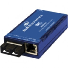 B&B MiniMc Module, TP-TX/FX-SM1310/PLUS-SC - 1 x RJ-45 , 1 x SC - 10/100Base-TX, 100Base-FX - Internal - RoHS Compliance 854-10625