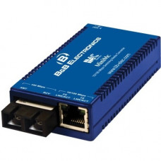 Advantech  B&B MiniMc, TP-TX/FX-MM1300-ST - 1 x RJ-45 , 1 x ST Duplex - 10/100Base-TX, 100Base-FX 855-10622