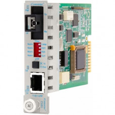 Omnitron Systems iConverter T1/E1 Single-Fiber Media Converter RJ48 SC Single-mode 40km BiDi Module - 1 x T1/E1; 1 x SC Single-mode Single-Fiber (1310/1550); Internal Module; Lifetime Warranty - RoHS, WEEE Compliance 8710-2