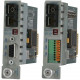 Omnitron Systems Managed Serial RS-232 to Fiber Media Converter - 1 x ST Ports - Internal 8761T-1