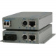 Omnitron Systems 10/100BASE-TX UTP to 100BASE-FX Media Converter and Network Interface Device - 1 x Network (RJ-45) - 1 x LC Ports - DuplexLC Port - Management Port - 10/100Base-TX, 100Base-FX - Desktop 8907N-1-A