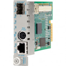 Omnitron Systems iConverter 8919N-0 Fast Ethernet Media Converter - 1 x RJ-45 - 10/100Base-TX, 100Base-FX - 1 x SFP - Internal 8919N-0
